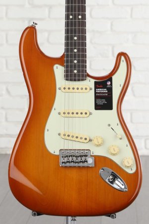 Photo of Fender American Performer Stratocaster - Honeyburst with Rosewood Fingerboard