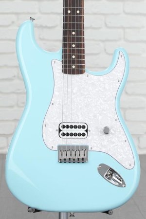 Photo of Fender Tom DeLonge Stratocaster Electric Guitar - Daphne Blue
