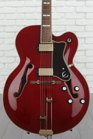 Photo of Epiphone Broadway Hollowbody Electric Guitar - Wine Red