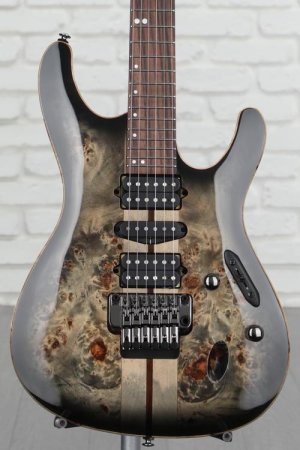 Photo of Ibanez Premium S1070PBZCKB Electric Guitar - Charcoal Black Burst