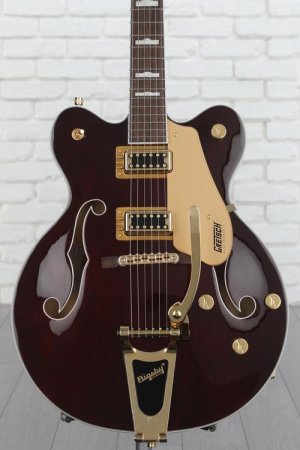 Photo of Gretsch G5422TG Electromatic Classic Hollowbody Double-Cut Electric Guitar with Bigsby - Walnut Stain