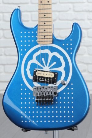 Photo of Kramer Baretta Electric Guitar - White Lotus Candy Blue