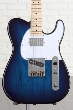 Photo of G&L Fullerton Deluxe ASAT Classic Bluesboy Electric Guitar - Blueburst