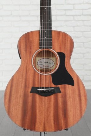 Photo of Taylor GS Mini-e Mahogany Acoustic-electric Guitar - Natural with Black Pickguard