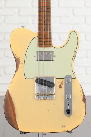 Photo of Fender Custom Shop GT11 1963 Heavy Relic Telecaster - Nocaster Blonde, Sweetwater Exclusive