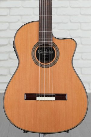 Photo of Cordoba Fusion 12 Nylon String Acoustic Guitar - Cedar