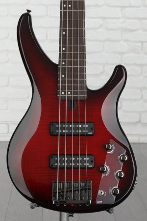 Photo of Yamaha TRBX605FM Bass Guitar - Dark Red Burst