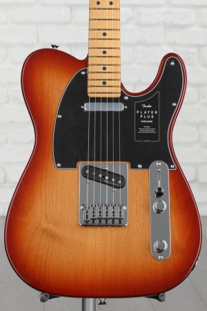 Photo of Fender Player Plus Telecaster - Sienna Sunburst with Maple Fingerboard