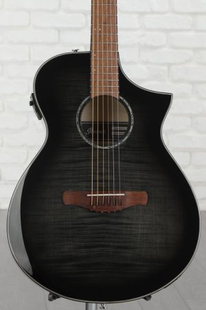 Photo of Ibanez AEWC400 Acoustic-Electric Guitar - Transparent Black Sunburst High Gloss