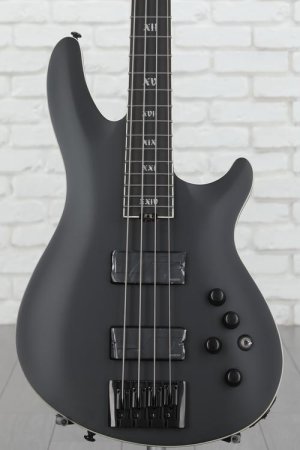 Photo of Schecter SLS Evil Twin-4 Bass Guitar - Satin Black