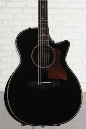 Photo of Taylor 814ce Builder's Edition Acoustic-electric Guitar - Blacktop