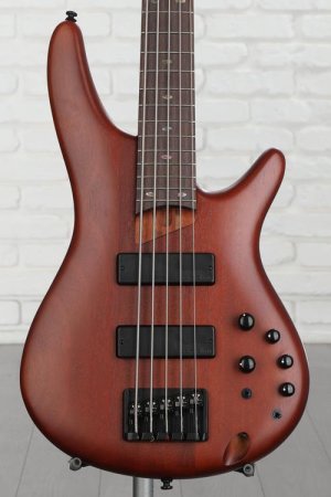 Photo of Ibanez SR505E Bass Guitar - Brown Mahogany