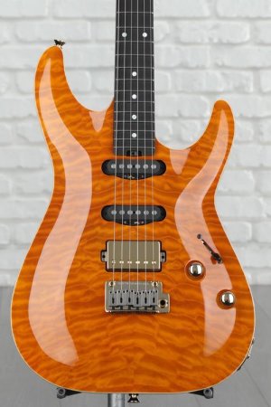 Photo of Schecter California Classic SSolidbody Electric Guitar - Trans Amber