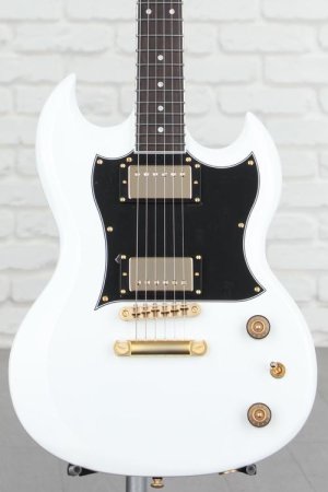 Photo of Schecter ZV-H6LLYW66D Zacky Vengeance Signature Electric Guitar - Gloss White