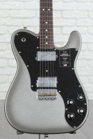 Photo of Fender American Professional II Telecaster Deluxe - Mercury with Rosewood Fingerboard