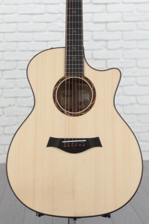 Photo of Taylor Custom Catch #1 Grand Auditorium Acoustic-electric Guitar - Light Shaded Edge Burst Natural Top