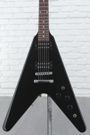 Photo of Gibson 80s Flying V Solidbody Electric Guitar - Ebony