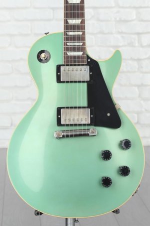 Photo of Gibson Custom 1954 Les Paul Reissue VOS Electric Guitar - Inverness Green/Dark Back, Sweetwater Exclusive