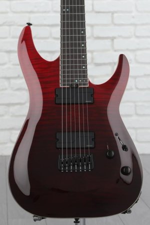 Photo of Schecter C-7 SLS Elite 7-string Electric Guitar - Blood Burst
