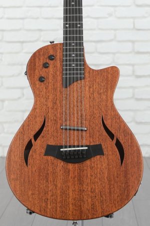 Photo of Taylor T5z-12 Classic 12-String Hollowbody Electric Guitar - Tropical Mahogany Sweetwater Exclusive