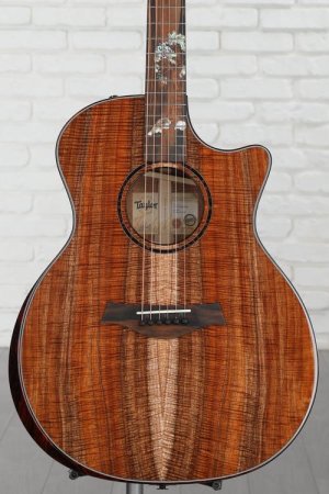 Photo of Taylor Custom Grand Auditorium Acoustic-electric Guitar - Natural