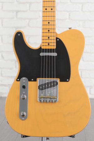 Photo of Fender American Vintage II 1951 Telecaster Left-handed Electric Guitar - Butterscotch Blonde