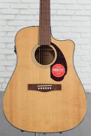 Photo of Fender CD-140SCE Dreadnought Acoustic-Electric Guitar - Natural