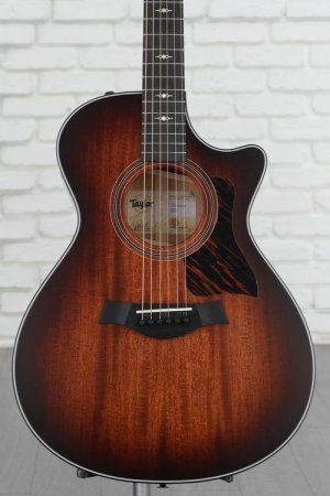 Photo of Taylor 322ce V-Class Grand Concert Acoustic-electric Guitar - Tobacco