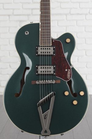 Photo of Gretsch G2420 Streamliner Hollowbody Electric Guitar with Chromatic II Tailpiece - Cadillac Green