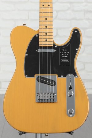Photo of Fender Player Plus Telecaster Solidbody Electric Guitar - Butterscotch Blonde with Maple Fingerboard