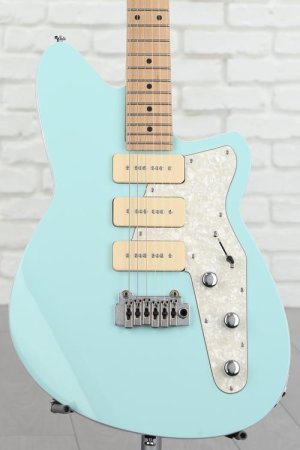 Photo of Reverend Jetstream 390 Solidbody Electric Guitar - Chronic Blue