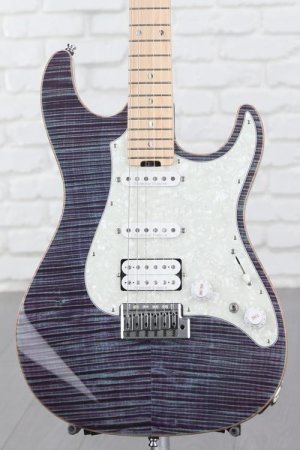 Photo of ESP Original Snapper CTM Electric Guitar - Indigo Purple with Maple Fingerboard