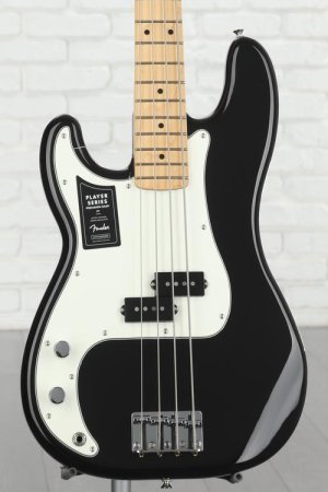 Photo of Fender Player Precision Bass Left-Handed - Black with Maple Fingerboard
