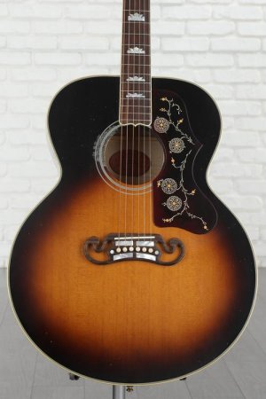 Photo of Gibson Acoustic 1957 SJ-200 Murphy Lab Light Aged Acoustic Guitar - Vintage Sunburst