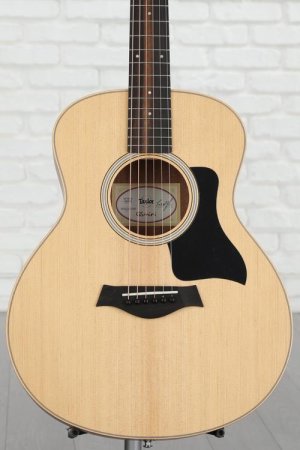Photo of Taylor GS Mini Sapele Acoustic Guitar - Natural with Black Pickguard