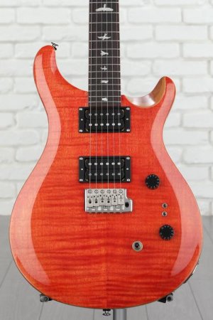 Photo of PRS SE Custom 24-08 Electric Guitar - Blood Orange