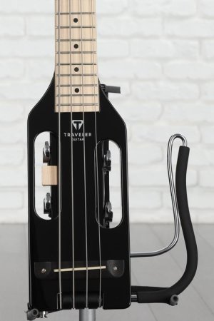 Photo of Traveler Guitar Ultra-Light Bass Guitar - Gloss Black