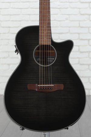 Photo of Ibanez AEG70 Acoustic-Electric Guitar - Transparent Charcoal Burst High Gloss