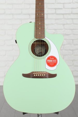 Photo of Fender Newporter Player Acoustic-electric Guitar - Surf Green