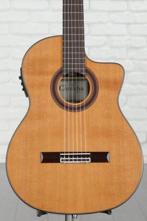 Photo of Cordoba C7-CE Nylon String Acoustic-electric Guitar - Cedar