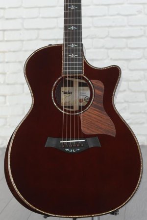 Photo of Taylor Custom Catch #25 Grand Auditorium Acoustic-electric Guitar - Tobacco Chocolate