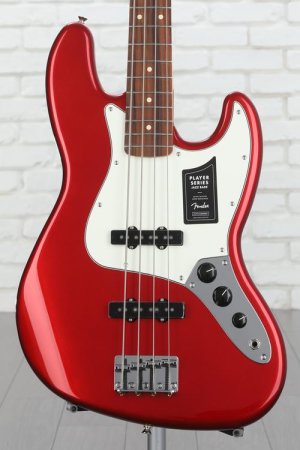 Photo of Fender Player Jazz Bass - Candy Apple Red with Pau Ferro Fingerboard