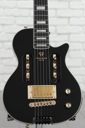 Photo of Traveler Guitar EG-1 Custom Electric Guitar - Gloss Black