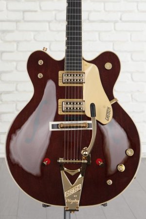 Photo of Gretsch G6122T-62GE Vintage Select Country Gentleman - Walnut Stain, Bigsby