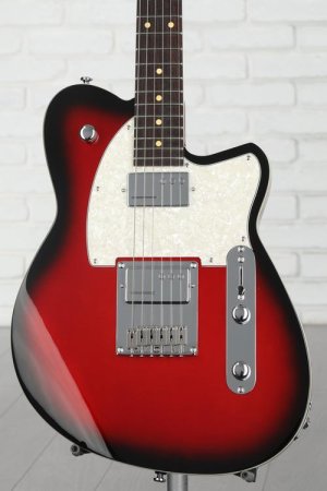 Photo of Reverend Crosscut Solidbody Electric Guitar with Rosewood Fingerboard - Red Burst