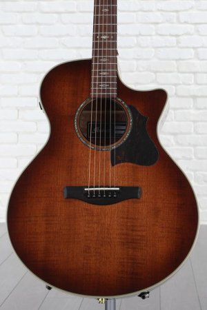 Luna High Tide Exotic Mahogany Nylon-string Acoustic-electric Guitar -  Satin Natural