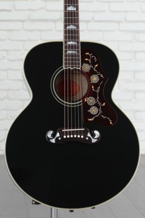 Photo of Gibson Acoustic Elvis SJ-200 Acoustic-electric Guitar - Ebony