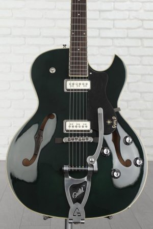 Photo of Guild Starfire III Dynasonic Hollowbody Electric Guitar - Dark Emerald, Sweetwater Exclusive