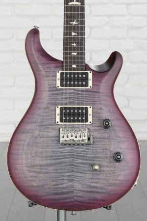 Photo of PRS Limited-edition CE 24 Electric Guitar - Nitro Satin Faded Grey Black Purple Burst
