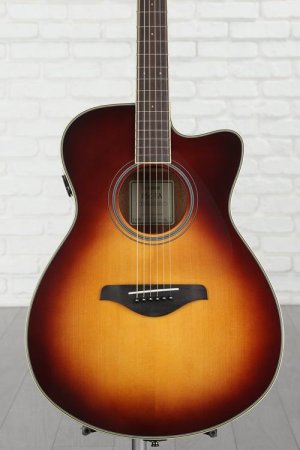 Photo of Yamaha FSC-TA TransAcoustic Concert Acoustic-electric Guitar - Brown Sunburst